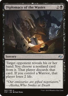 Diplomacy of the Wastes - Foil