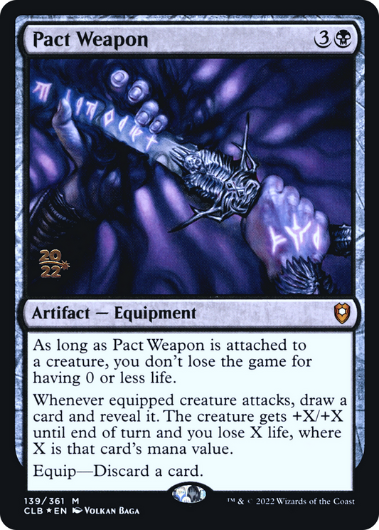 Pact Weapon (139) (Prerelease) - Foil