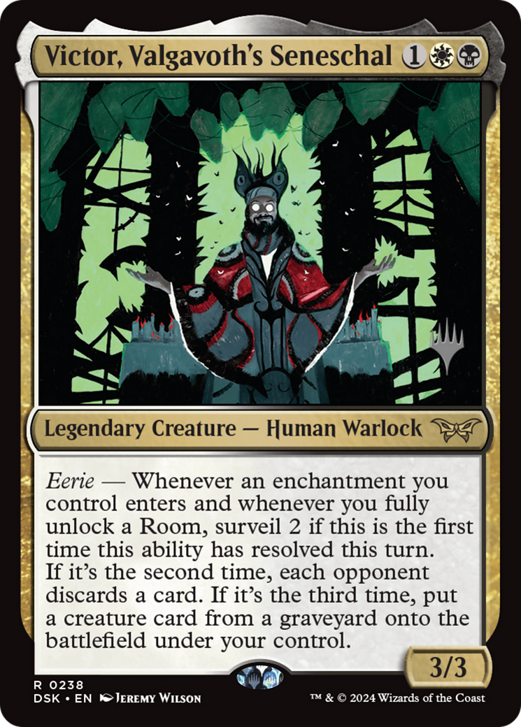 Victor, Valgavoth's Seneschal (0238) (Promo Pack) - Foil