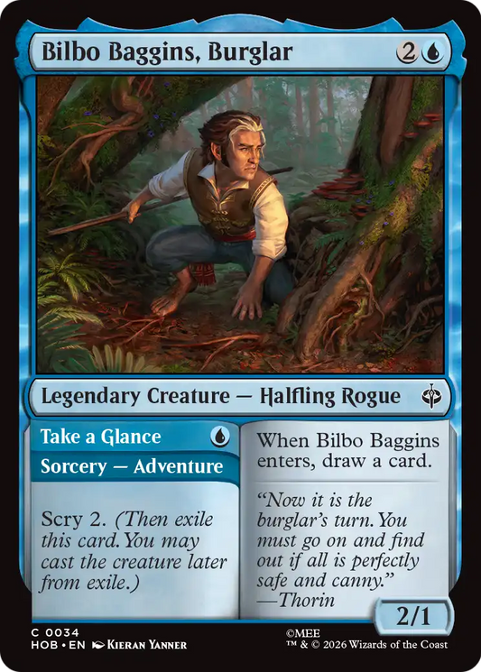 Bilbo Baggins, Burglar // Take a Glance (HOB)