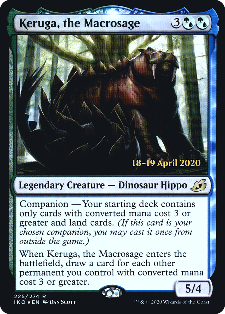 Keruga, the Macrosage (225) (Prerelease) - Foil