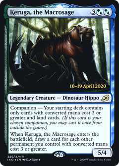 Keruga, the Macrosage (225) (Prerelease) - Foil