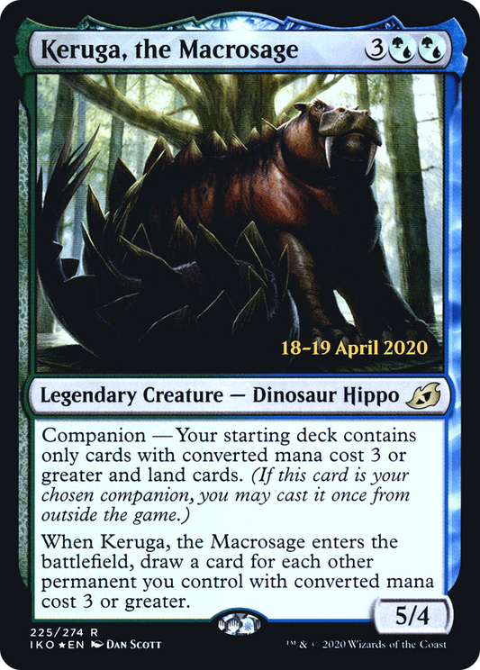 Keruga, the Macrosage (225) (Prerelease) - Foil