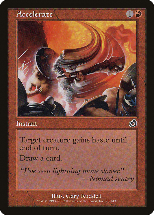 Accelerate - Foil