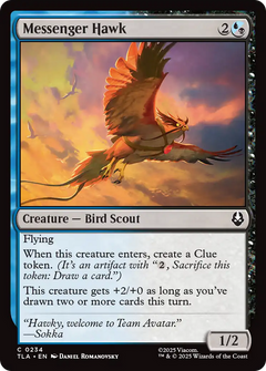 Messenger Hawk - Foil tla