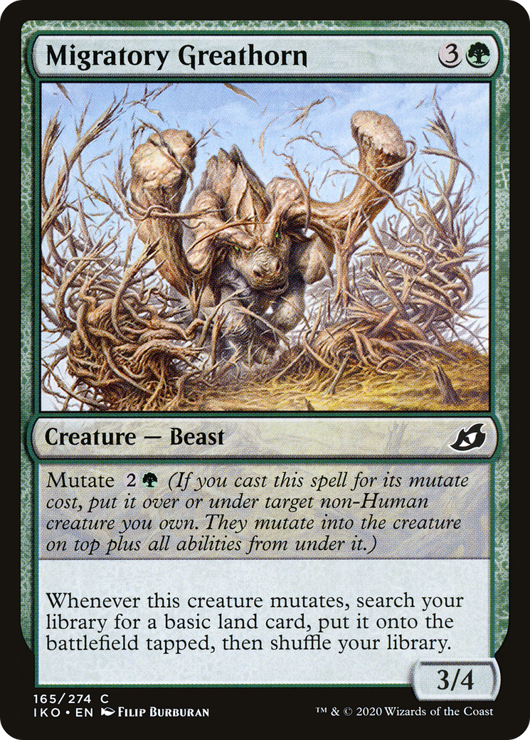 Migratory Greathorn - Foil