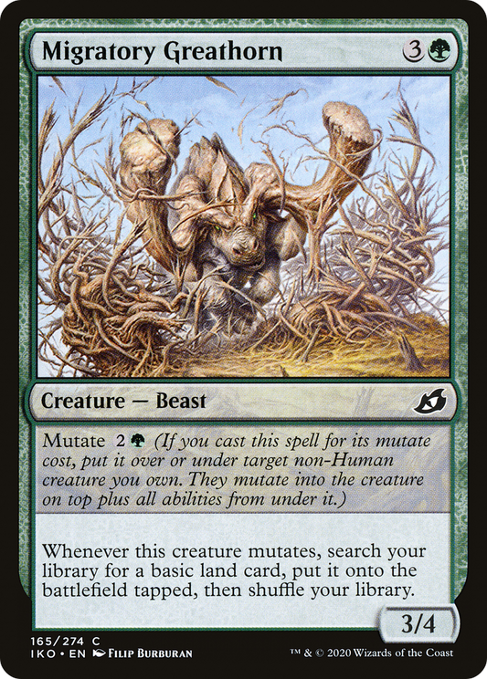 Migratory Greathorn - Foil