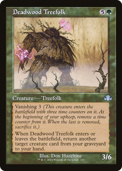 Deadwood Treefolk (337) (Retro Frame) - Foil