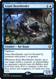 Azure Beastbinder (0041) (Prerelease) - Foil