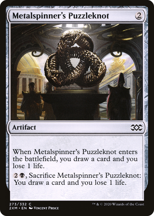 Metalspinner's Puzzleknot - Foil