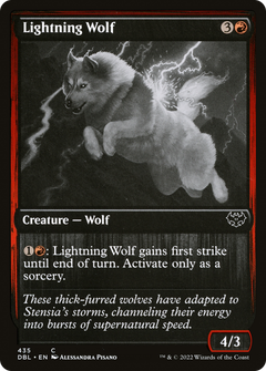 Lightning Wolf - Foil