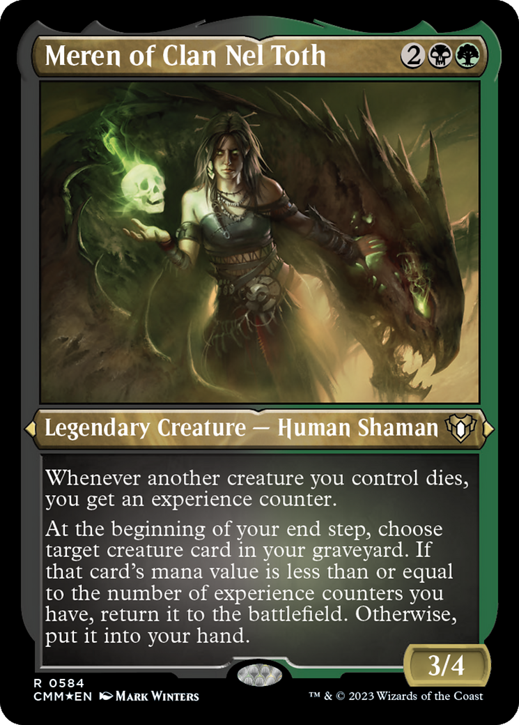 Meren of Clan Nel Toth (0584) - Foil Etched