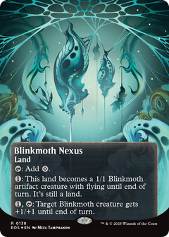 Blinkmoth Nexus (0138) (Borderless) - Galaxy Foil