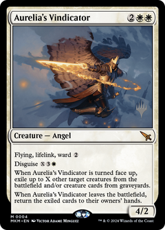 Aurelia's Vindicator (0004) (Promo Pack) - Foil
