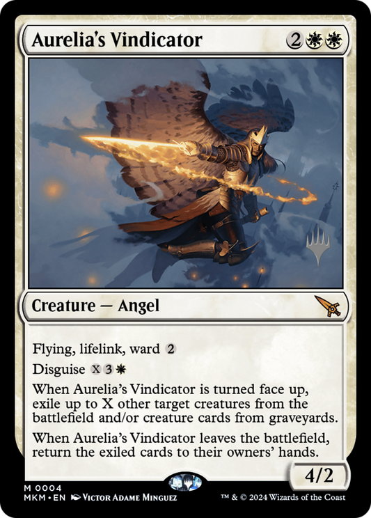 Aurelia's Vindicator (0004) (Promo Pack) - Foil
