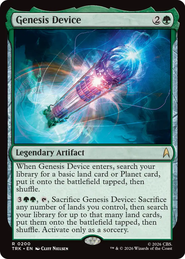 Genesis Device (TRK) - Foil