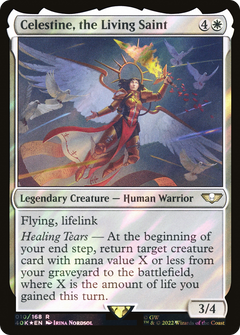 Celestine, the Living Saint - Surge Foil