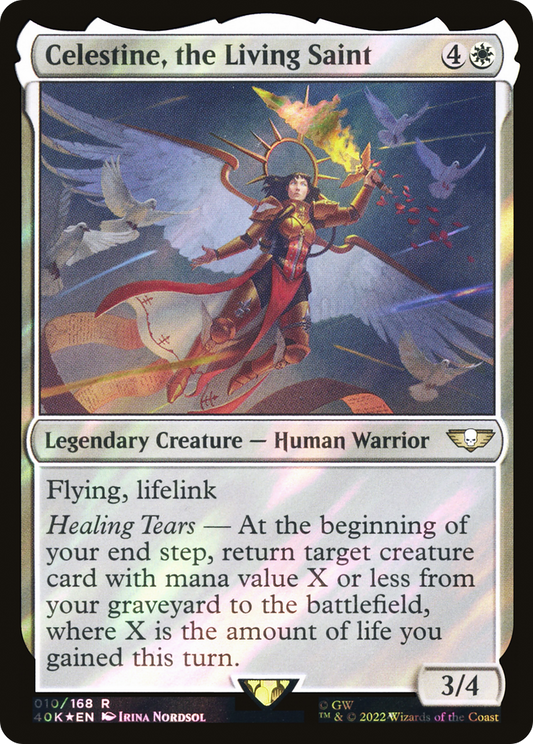 Celestine, the Living Saint - Surge Foil