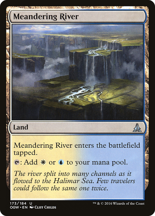 Meandering River - Foil