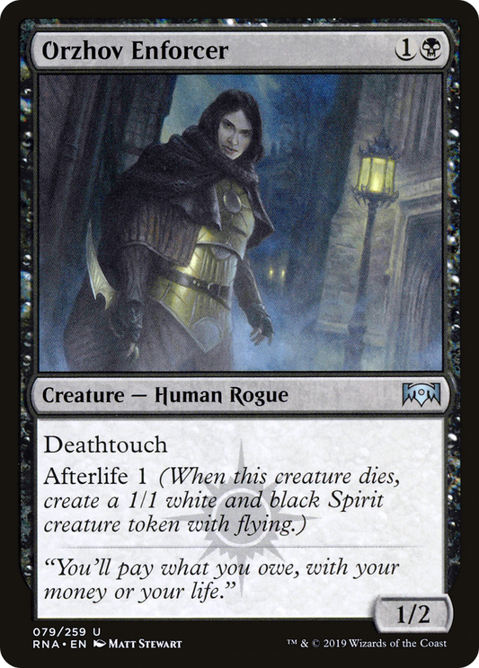 Orzhov Enforcer - Foil
