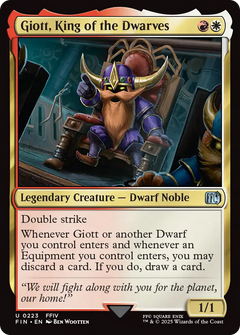 Giott, King of the Dwarves - Foil
