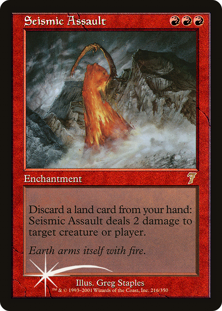 Seismic Assault - Foil