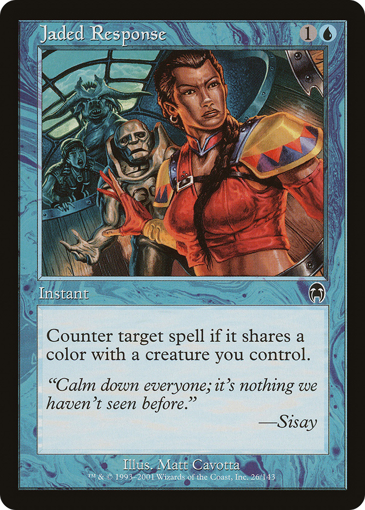 Jaded Response - Foil