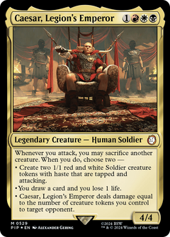 Caesar, Legion's Emperor (0529) - Surge Foil
