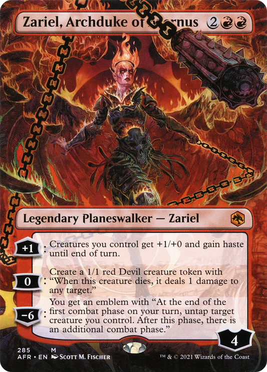 Zariel, Archduke of Avernus (285) (Borderless)