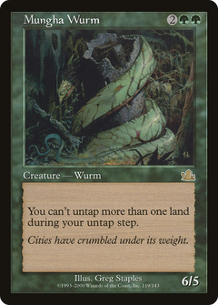 Mungha Wurm - Foil