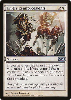 Timely Reinforcements - Foil