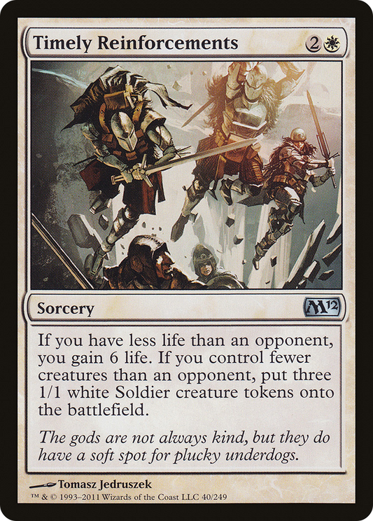 Timely Reinforcements - Foil