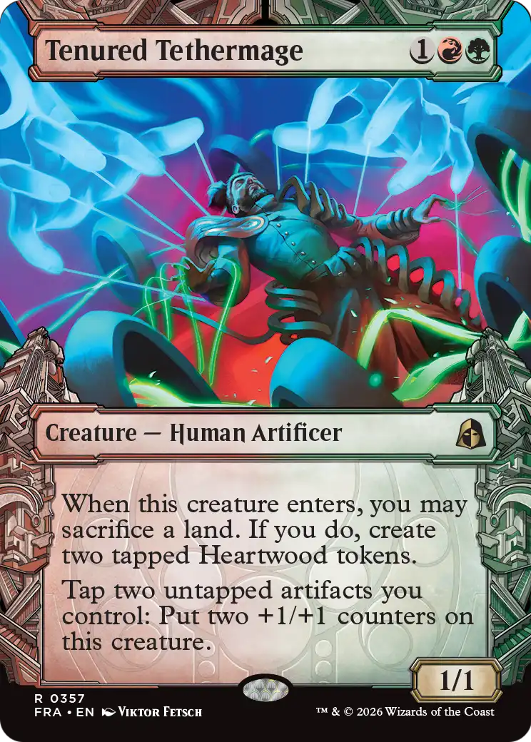 Tenured Tethermage (0357) (Showcase) (FRA) - Foil