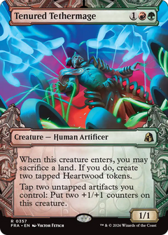 Tenured Tethermage (0357) (Showcase) (FRA) - Foil