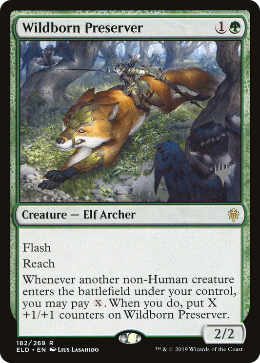Wildborn Preserver (182) (Promo Pack) - Foil