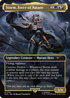 Storm, Force of Nature (1742) (Borderless) - Foil