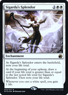 Sigarda's Splendor (033) (Prerelease) - Foil
