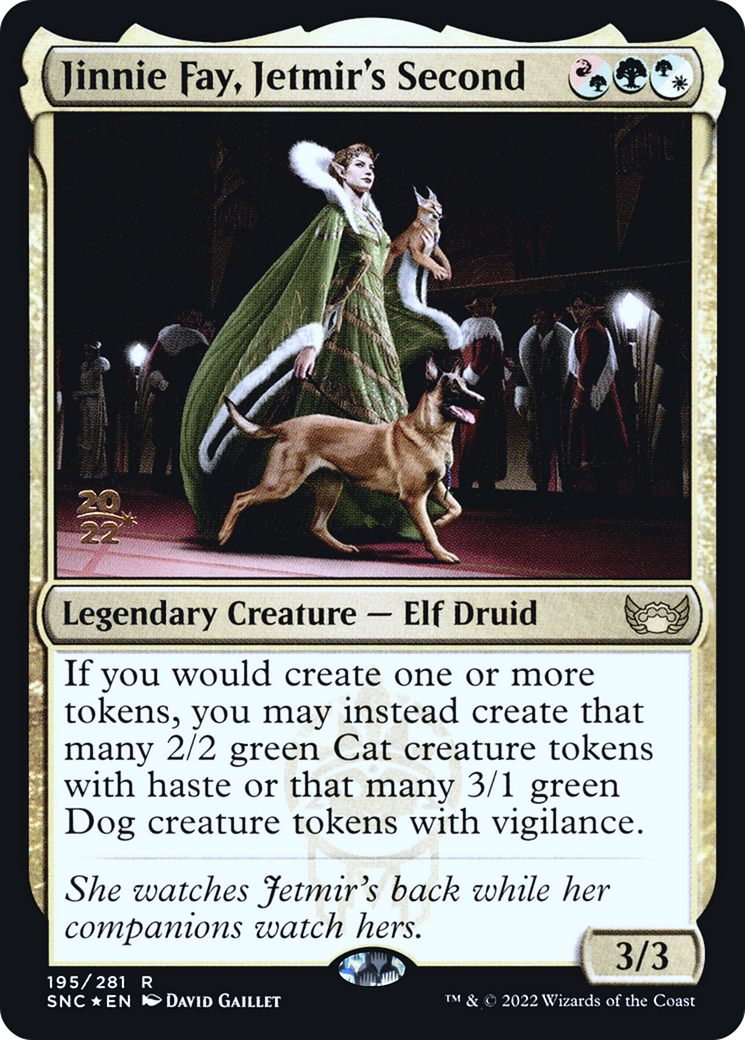 Jinnie Fay, Jetmir's Second (195) (Prerelease) (PSNC) - Foil