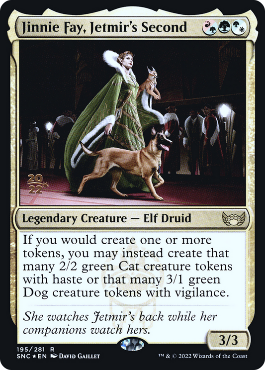 Jinnie Fay, Jetmir's Second (195) (Prerelease) (PSNC) - Foil