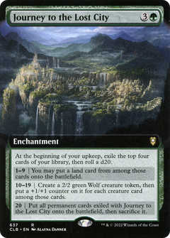 Journey to the Lost City (637) (Extended Art)