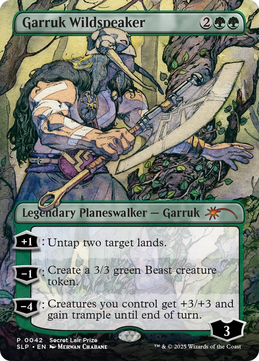 Garruk Wildspeaker (0042) (Borderless)