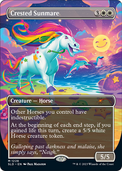 Crested Sunmare (1228) (Borderless)