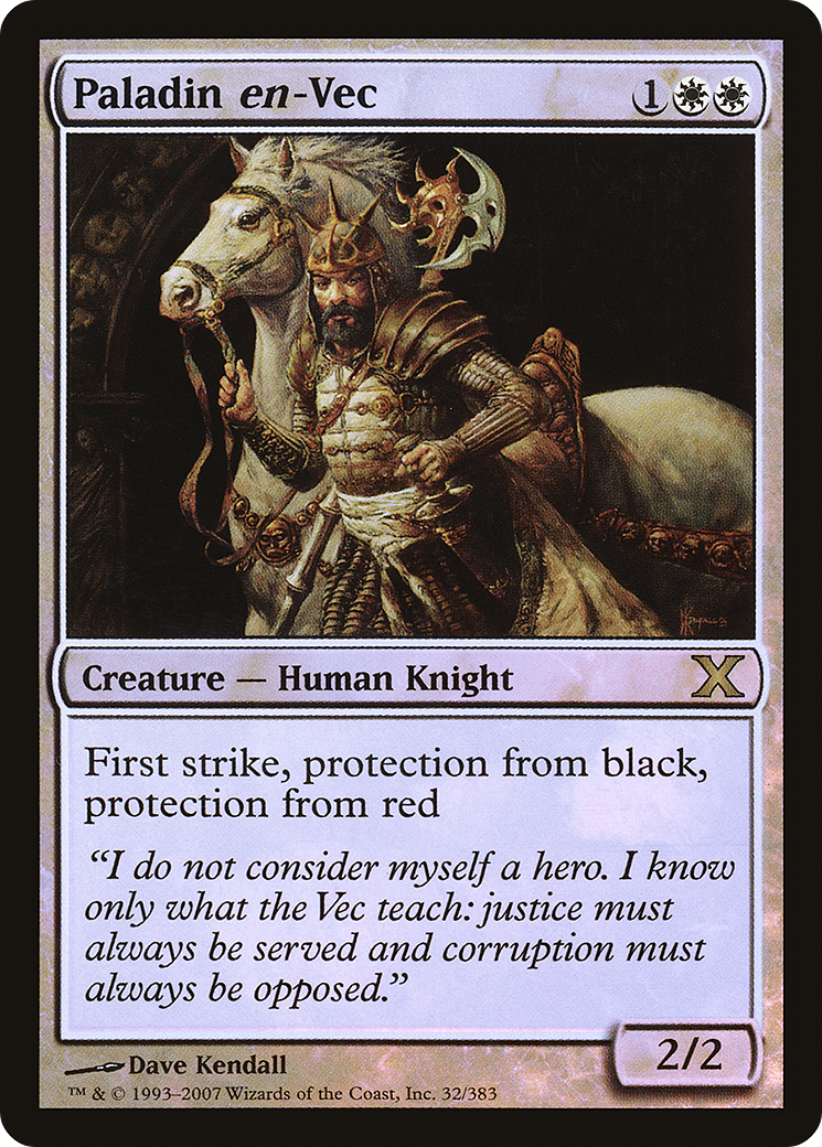Paladin en-Vec - Foil