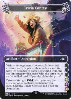 Trivia Contest (4-5-6) - Foil