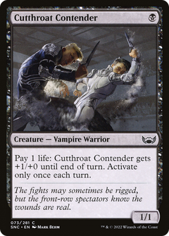 Cutthroat Contender - Foil