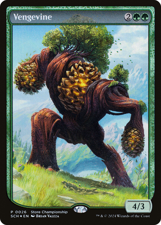 Vengevine (0026) (Store Championship) (Textless) - Foil