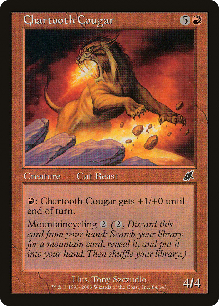Chartooth Cougar - Foil