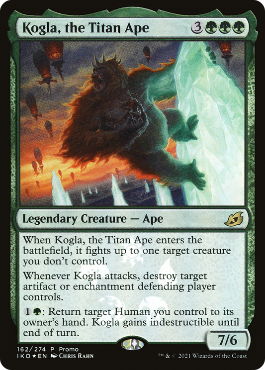 Kogla, the Titan Ape (162) - Foil