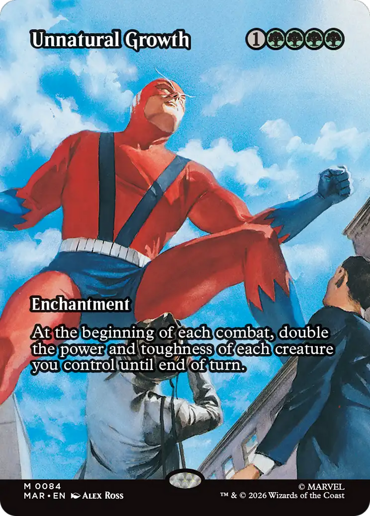 Unnatural Growth (0084) (Borderless) (MAR) - Foil
