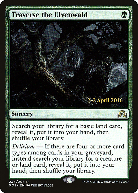 Traverse the Ulvenwald (234) (Prerelease) - Foil